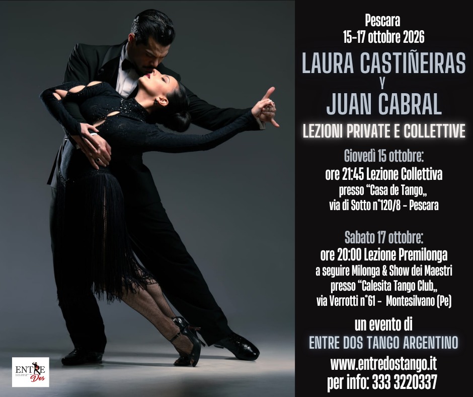 Show e stage con Laura Castiñeiras & Juan Cabral